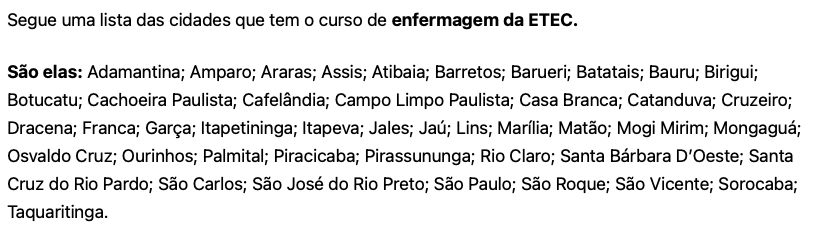 Enfermagem é o curso técnico mais concorrido da Etec em Rio Preto